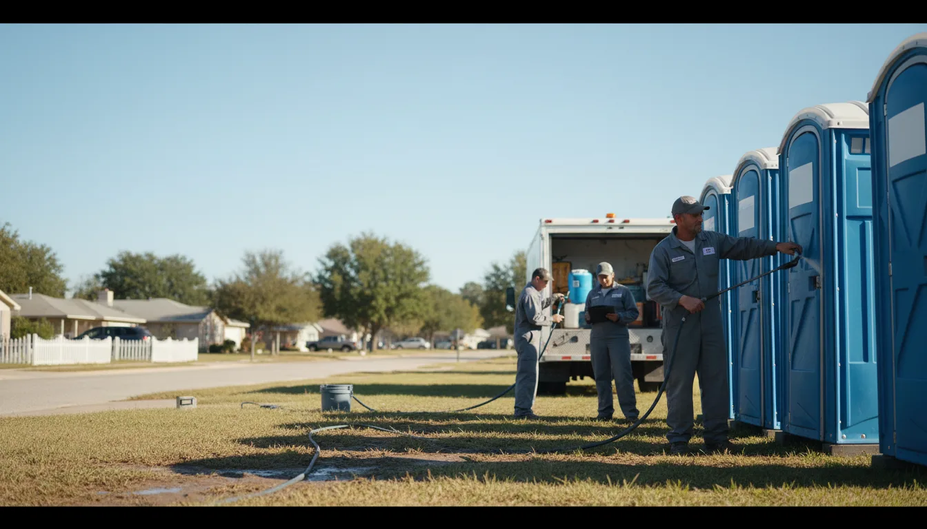 Long-Term Portable Toilet Rental in Ellenboro, NC near me